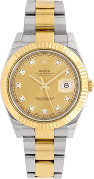 Rolex Datejust II 116333 18k & steel 41mm auto watch Rolex Datejust II 41mm 116333 Mens Watch Collection