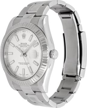 Rolex Datejust II 116334 Stainless Steel Silver dial 41mm Automatic watch