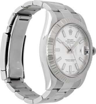Rolex Datejust II 116334 Stainless Steel Silver dial 41mm Automatic watch