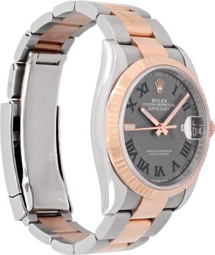 Rolex Datejust two-tone wimbledon dial