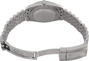 Rolex Datejust Wimbeldon in stainless steel with 18k white gold fluted bezel