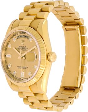 Rolex Day-Date 118238 18k 36mm auto watch