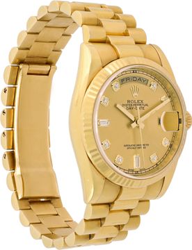 Rolex Day-Date 118238 18k 36mm auto watch