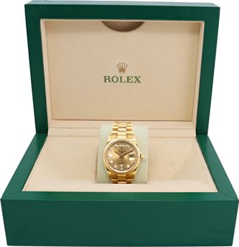 Rolex Day-Date 118238 18k 36mm auto watch