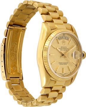 Rolex Day-Date 18038 18k Yellow Gold Gold dial 36mm Automatic watch