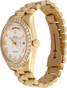 Rolex Day-Date 18038 18k 36mm auto watch