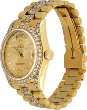 Rolex Day-Date 18038 18k 36mm auto watch