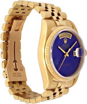 Rolex Day-Date 18038 18k Lapis dial 36mm Automatic watch