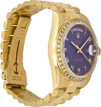 Rolex Day-Date in 18k yellow gold ref-18038