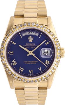 Rolex Day-Date 36mm 18038 Mens Watch Collection