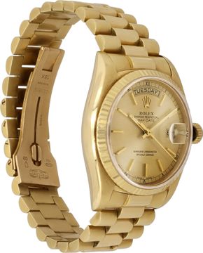 Rolex Day-Date 18038 18k 36mm auto watch