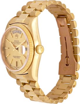 Rolex Day-Date 18038 18k 36mm auto watch