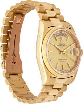Rolex Day-Date 18038 18k 36mm auto watch