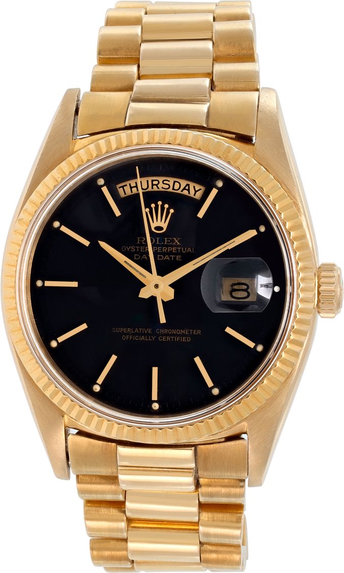 Preowned Rolex Day-Date 1803 18k 36mm auto watch | Gray & Sons