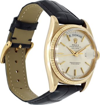 Rolex Day-Date 1803 18k Silver dial 36mm Automatic watch