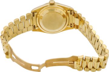 Rolex Day-Date 18k yellow gold blue dial ref-18238