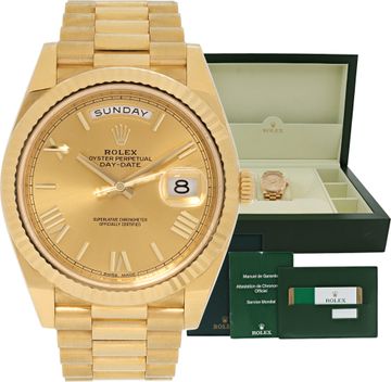 Rolex Day-Date 40 40mm 228238 Mens Watch Collection