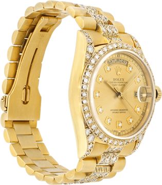 Rolex Day-Date 18038 18k 36mm auto watch
