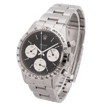 Rolex Daytona 6239 Stainless Steel Black dial 36mm Manual watch