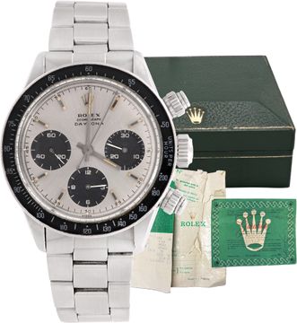 Vintage Rolex Daytona in stainless steel ref-6240 Rolex Daytona 37mm 6240 Mens Watch Collection