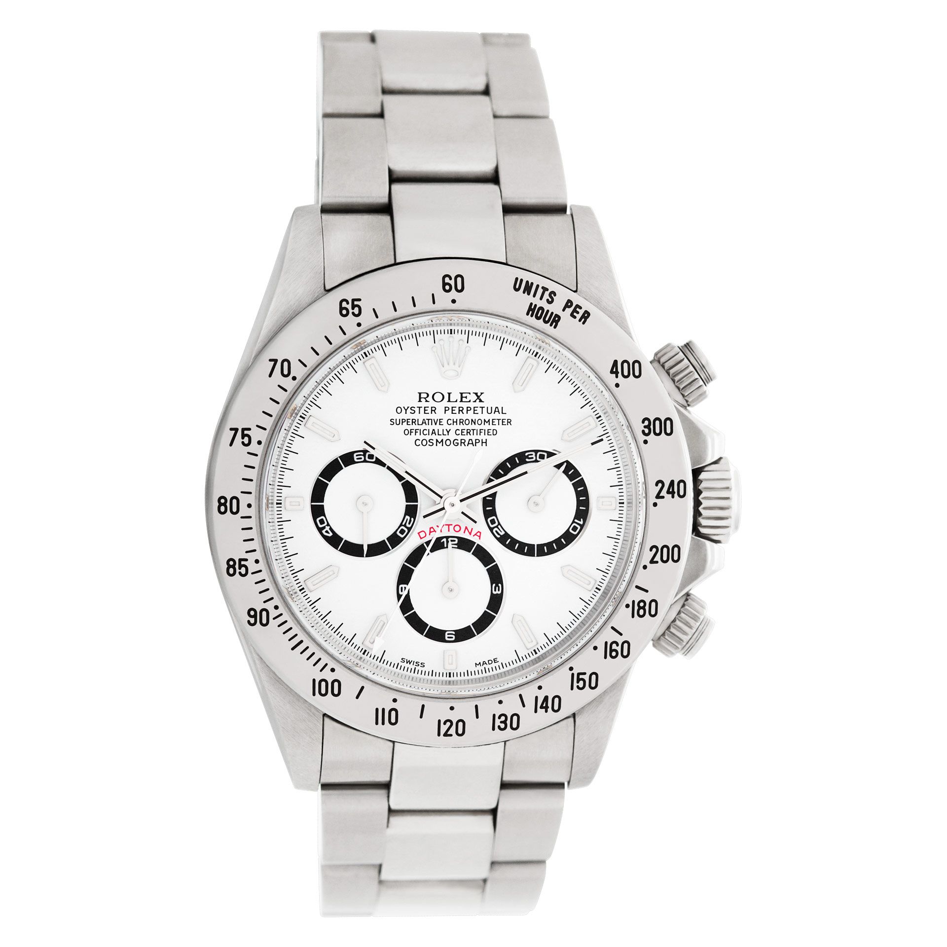 Preowned Rolex Daytona 16520 Stainless Steel W519239 | Gray & Sons
