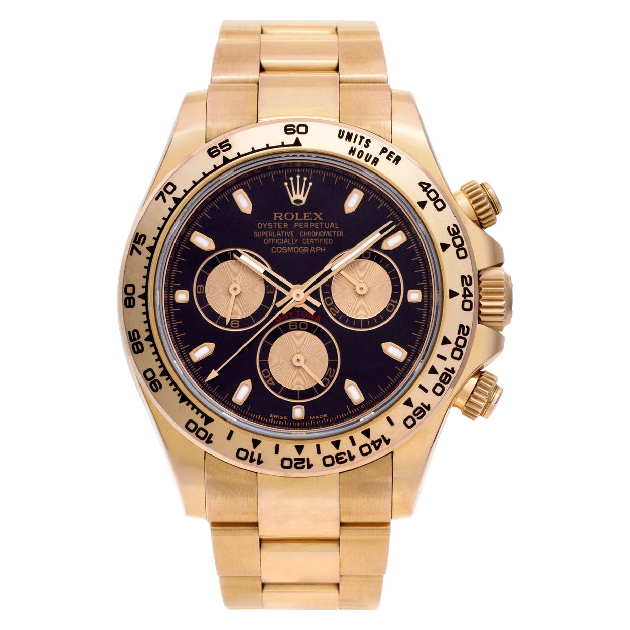 we  Rolex 116505 Daytona Sundust Dial Everose Gold - Big Watch