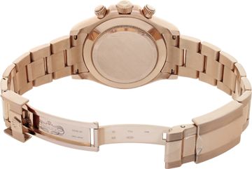 Rolex Daytona 116505 18k rose gold 40mm auto watch