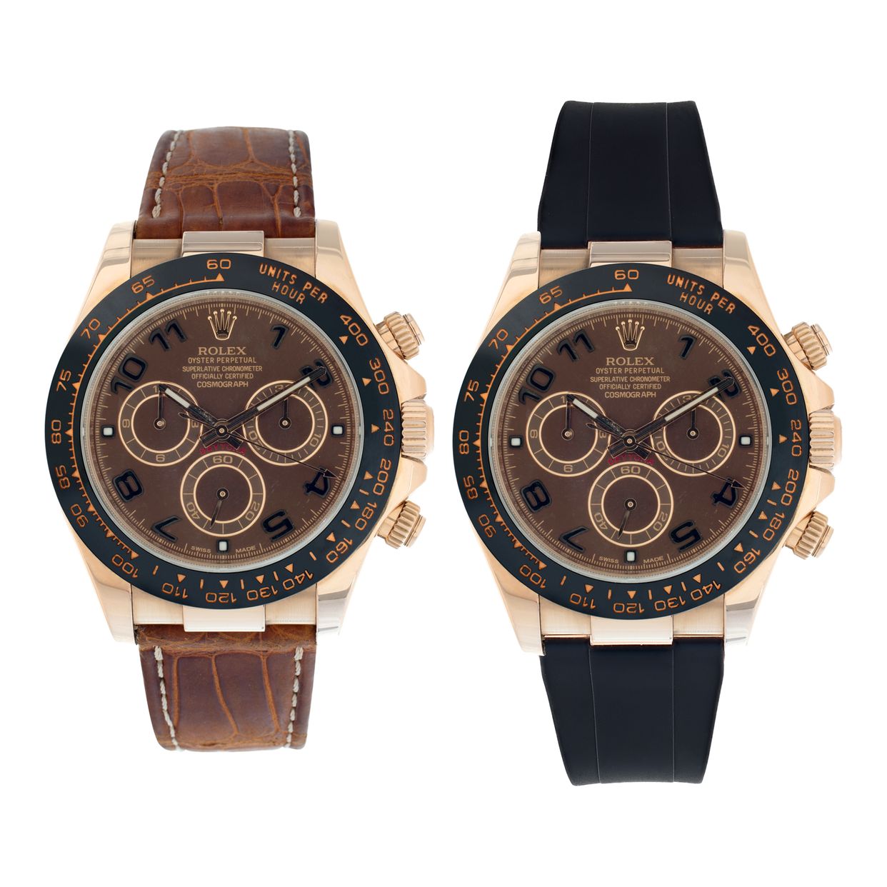 Pre-owned Rolex Daytona 116515 everose 40mm auto watch | | Gray & Sons