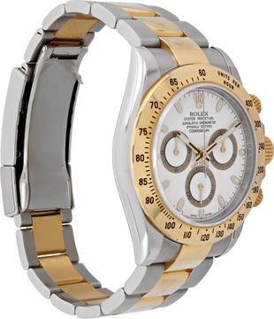 Rolex Daytona 116523 18k & steel 40mm auto watch