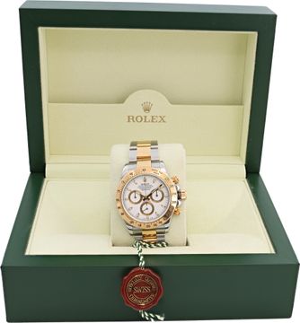 Rolex Daytona 116523 18k & steel 40mm auto watch