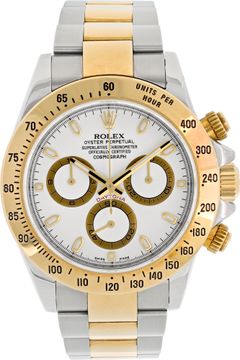 Rolex Daytona 116523 18k & steel 40mm auto watch