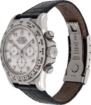 Rolex Daytona 16519 18k White Gold Mother Of Pearl dial 40mm Automatic watch