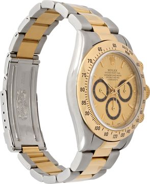 Rolex Daytona 16523 Stainless Steel Champagne dial 40mm Automatic watch