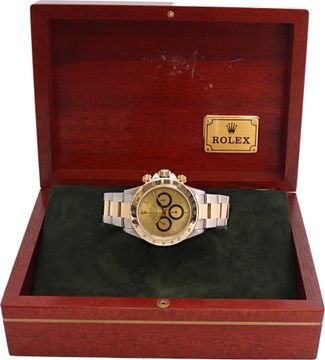 Rolex Daytona 16523 Stainless Steel Champagne dial 40mm Automatic watch