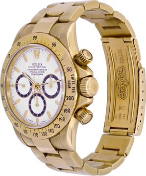 Rolex Daytona 16528 18k 40mm auto watch