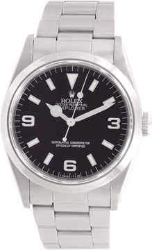 Rolex Explorer 14270 Stainless Steel Black dial 36mm Automatic watch