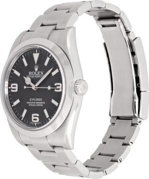 Rolex Explorer 214270 Stainless Steel Black dial 39mm Automatic watch