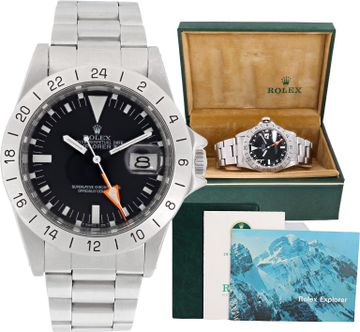 Rolex Explorer II Steve McQueen 1655 in stainless steel Rolex Explorer 40mm 1655 Mens Watch Collection