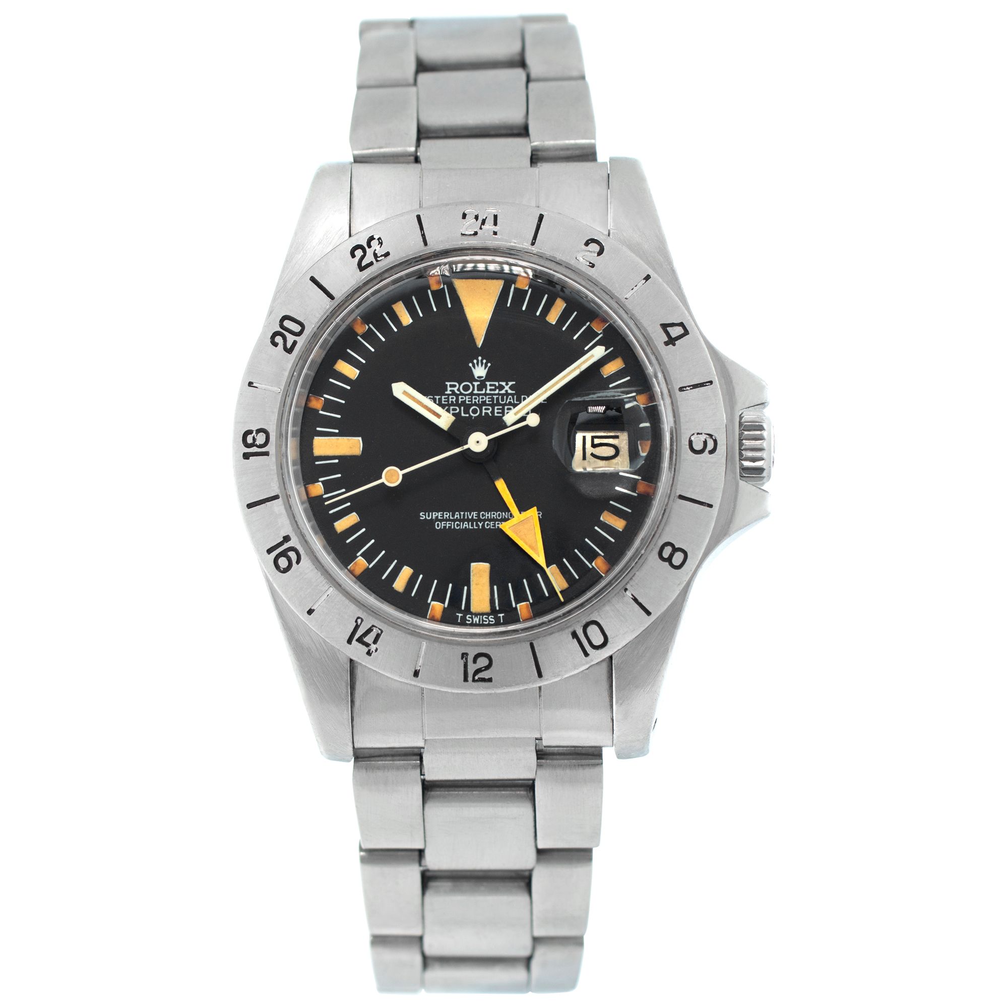 け*し様 Audi × ROLEX Used Rolex Explorer II 1655 stainless steel 39mm auto watch