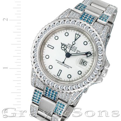 Used Rolex Explorer II 16570 Stainless Steel 40mm W515297