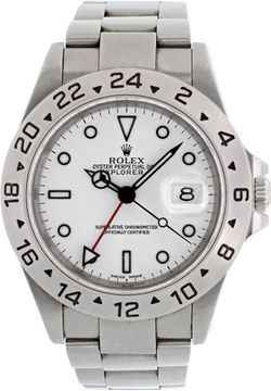 Rolex Explorer II 16570 Stainless Steel White dial 40mm Automatic watch Rolex Explorer II 40mm 16570 Mens Watch Collection