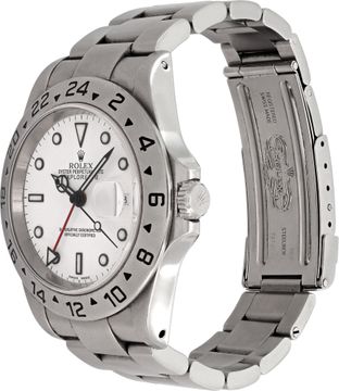 Rolex Explorer II 16570 Stainless Steel White dial 40mm Automatic watch