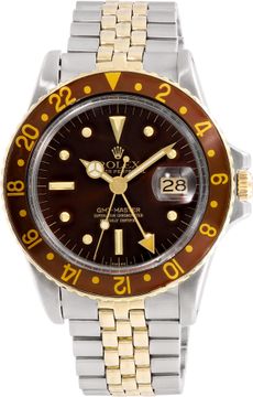 Rolex GMT-Master 1675 Stainless Steel Brown dial 40mm Automatic watch Rolex GMT-Master 40mm 1675 Mens Watch Collection