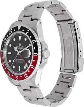 Rolex GMT Master II "Coke" in stainless steel