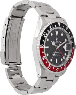 Rolex GMT Master II "Coke" in stainless steel