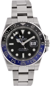 Rolex GMT Master II Batman 116710BLNR Stainless Steel 40mm auto watch