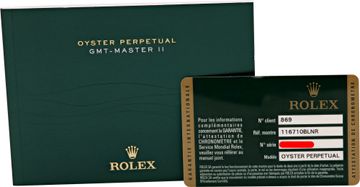 Rolex GMT Master II Batman 116710BLNR Stainless Steel 40mm auto watch