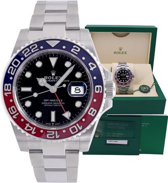 Rolex GMT Master II Pepsi 40mm 126710blro Mens Watch Collection