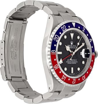 Rolex GMT-Master II "Pepsi" 16710    Stainless Steel    Black dial 40mm    Autom