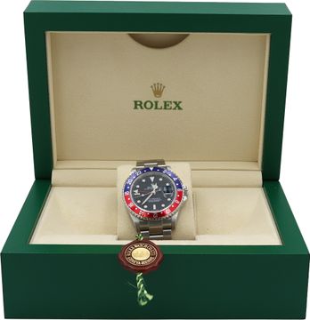 Rolex GMT-Master II "Pepsi" 16710    Stainless Steel    Black dial 40mm    Autom